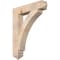 Ekena Millwork Thorton Arts & Crafts Smooth Bracket, Douglas Fir, 5 1/2"W x 30"D x 38"H BKT06X30X38THR03SDF - alternate 1